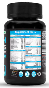 Multivitaminico per Uomini e Donne con Probiotici e Multiminerali - 50 Nutrienti e 8 Miscele Essenziali in 60 Capsule - Product Image 4