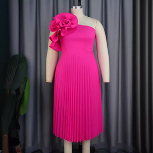 Vestido midi largo tejido sin mangas para mujer, sexy, casual, de verano, con logo frontal y cintura natural, ideal para bodas y fiestas. - Product Image 6