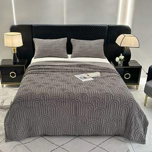 <span class=keywords><strong>Coperta</strong></span> in Velluto Taffy di Lusso a Strato Singolo Arrotolabile, Utilizzabile come Copridivano e <span class=keywords><strong>Coperta</strong></span> per Pisolino - Product Image 2