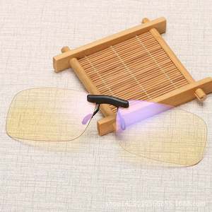 Gafas con Clip de Lentes Amarillas con Bloqueo de Luz Azul para Hombre y Mujer, de Alta Calidad, TR90, Anti Luz Azul, Venta al Por Mayor - Product Image 5