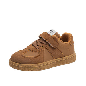 Scarpe casual per bambini comode per scarpe da ginnastica in <span class=keywords><strong>Velcro</strong></span> per bambini comode scarpe sportive antiscivolo a fondo piatto