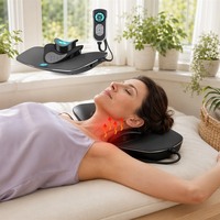 Masseur de cou à impulsions basse fréquence EMS avec chaleur pour soulager les douleurs cervicales, masseur de cou et d'épaules pour les détaillants