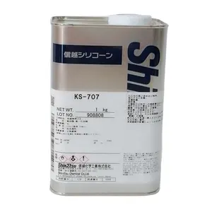 KS-707 Shin Etsu silicone a base di solvente agente di rilascio per il calore-cure resine tra cui resina epossidica, fenolica e uretnane resine