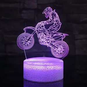 Night Lamps 3D Smart Lamps Acrylic Night Light Custom Desk Decoration LED Lamp Gift For Women Christmas Gifts Wholesales Decor