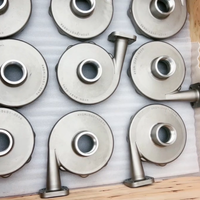 Fonderie chinoise personnalise des pièces en alliage d'aluminium moulées à la cire perdue pour les composants d'équipements de parcs d'attractions