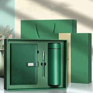 Xx935 Custom Corporate Luxury Vacuum Cup Notebook Executive Kits Business Promotional <b>Gift</b> <b>Set</b> With Box - Product Image 2