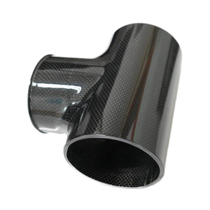 ท่อรูปตัวทีทำจากคาร์บอนไฟเบอร์น้ำหนักเบาขึ้นรูปตามสั่ง - Product Image 4