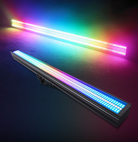 Barre de lumière LED matricielle à stroboscope en fer de haute qualité, RGB 216 segments, contrôle DMX512, indice IP33, CRI 95, intensité variable, pour scène
