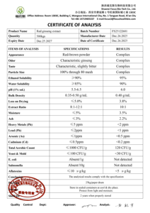 Ekstrak Ginseng Alami Bubuk Ekstrak Ginseng Suplemen Kesehatan Ekstrak Ginseng Merah Harga Grosir - Product Image 6