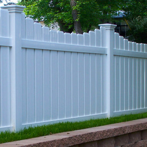 Clôture de jardin semi-privée en PVC imperméable, écologique, résistante aux UV, attrayante, 6 pieds, pour usage extérieur - Product Image 1