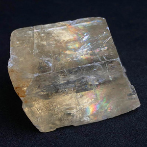 Tinh thể tự nhiên cầu vồng Calcite khối đồ trang trí đá trắng Iceland màu nổ đá thô mẫu vật thân thiện với môi trường - Product Image 4