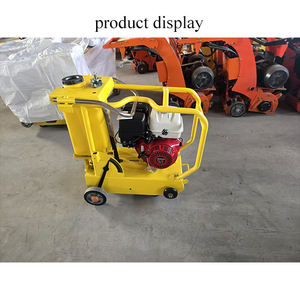 Бензиновый дизельный двигатель, бетонный дорожный резак, 400 мм, глубокая резка, сверхпрочная напольная пила для цементных и асфальтовых поверхностей - Product Image 4