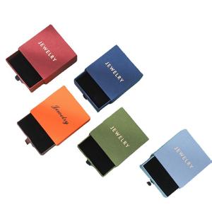 สร้อยข้อมือที่กำหนดเองกระดาษของขวัญเครื่องประดับกล่องบรรจุภัณฑ์ที่มีฟองน้ำต่างหูสร้อยคอเครื่องประดับแหวนบรรจุภัณฑ์กล่องเครื่องประดับที่มีโลโก้ - Product Image 2