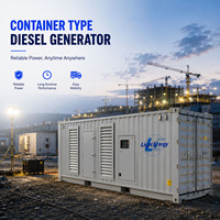 Generador Diésel Silencioso de 900kW 1125kVA 1000kVA, Fuente de Energía Industrial Insonorizada