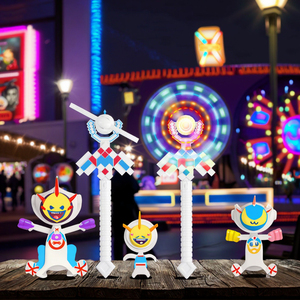 Đảng ủng hộ phát sáng ánh sáng cối xay gió ánh sáng <span class=keywords><strong>Saber</strong></span> 360 độ xoay quay thanh ánh sáng lên đồ chơi cho trẻ em - Product Image 6