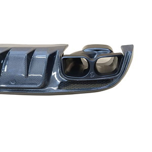 ดิฟฟิวเซอร์หลังคาร์บอนไฟเบอร์ทรง B สำหรับ W205 พร้อมปลายท่อไอเสีย สำหรับ W205 C63 ปี 2015-2021 <span class=keywords><strong>4</strong></span> ประตู - Product Image 3