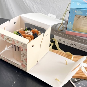 Sunshine Customized Color Wholesale Cardboard <b>Boxes</b> logo Packaging <b>Boxes</b> Cake Food <b>Boxes</b> - Product Image 4