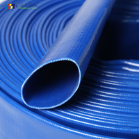2 3 4 6 8 10 12 pouces 4Bar Tuyau Sunny à deux couches Enduit de PVC Premium Lay Flat Drainage Water Discharge for Farming Landscaping
