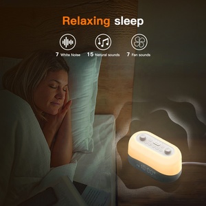 Đồng hồ kỹ thuật số HiFiD HFD-W20 tích hợp máy tạo tiếng ồn trắng, đồng hồ báo thức với 29 âm thanh thư giãn giúp ngủ ngon - Product Image 3