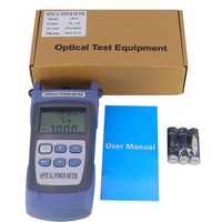 Détecteur de puissance de fibre optique -70+10dBm 850/980/1300/1310/1490/1550/1625/1650nm Testeur d'atténuation lumineuse pour outil de réseau