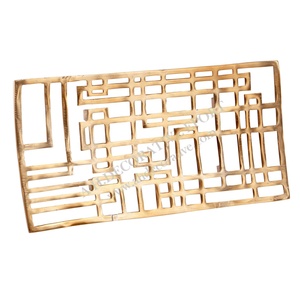 Plateau en aluminium pour décoration de bijoux Décoration de table pour la maison Présentoir de décoration Prix de gros - Product Image 5