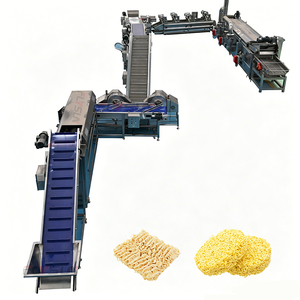 Energy Saving Automatic Fried Instant Noodle Production Line for Fried Noodle Wavy Noodle and Crisp Noodle Continuous Processing - Product Image 1