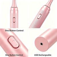 Brosse à dents électrique sonique intelligente étanche couleur macaron, rechargeable IPX7, 3 modes de nettoyage, poils souples, pour adulte, vente en gros