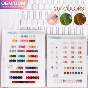 ชุดเจลยูวีเรซิ่น 201 สี ปลอดสารพิษ ไม่มีกลิ่น พร้อมตัวอย่างฟรี เม็ดสีแน่น รับทำโลโก้ ชุดเจลทาเล็บสำหรับร้านทำเล็บ - Product Image 2