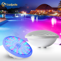 Tadpole 12V Par56 LED lampe IP68 étanche bleu blanc froid ABS ampoule de remplacement pour éclairage sous-marin pour piscines fontaines