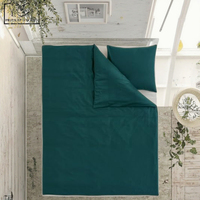 Tissu de literie en satin uni 100 % coton biologique teint, tissé, mercerisé, écologique, résistant au rétrécissement, respirant, haute qualité