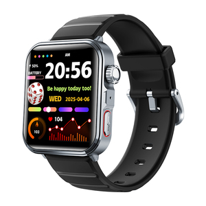 Montre connectée carrée 1,9 pouce F330, modèle 2026, la plus vendue, avec suivi d'activité, assistant vocal, entraînement respiratoire et fonctions de santé - Product Image 5