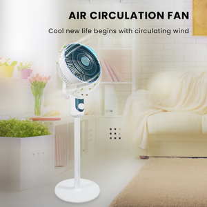 Plástico duradero, nuevo ventilador de soporte de oficina eléctrico, circulación de aire, convección Turbo para uso doméstico de Hotel al aire libre para RV - Product Image 2