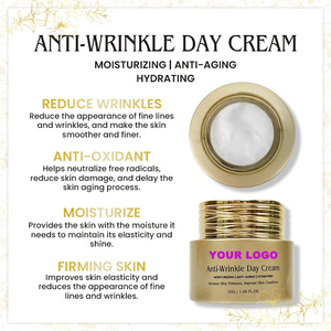 Meilleure <span class=keywords><strong>Crème</strong></span> Visage au Collagène Soin de la Peau Glycérine Vitamine C Acide Hyaluronique Coenzyme Q10 Hydratante <span class=keywords><strong>Anti</strong></span>-<span class=keywords><strong>rides</strong></span> Raffermissante <span class=keywords><strong>Crème</strong></span> de Jour - Product Image 1