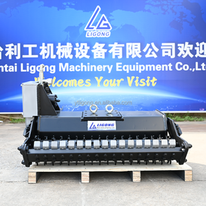 คราดให้คะแนนไฮดรอลิกยึดติดกับเครื่องจักรกลหนักเช่นรถแทรกเตอร์ขนาดกะทัดรัดรถตักขนาดเล็กหรือรถขุดขนาดเล็ก - Product Image 4