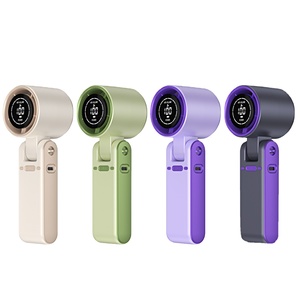 Mini Ventilador de Mano de Plástico con Luz LED, Más de Cinco Unidades, en Caja de Regalo, Oferta Relámpago - Product Image 1