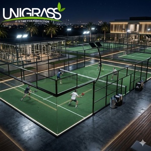 Cancha de Pádel Personalizada de Fábrica 10*20 m ODM, Cancha de Tenis Clásica Panorámica, Equipo Deportivo, Carpa para Cubrir Canchas Deportivas - Product Image 6