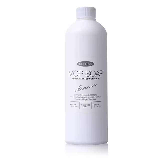 OEM 500ML Liquid Floor Cleaning Mop Soap Solution Effectively Removes Stubborn Dirt Stains Quick Mop Cleaning Custom Fragrance