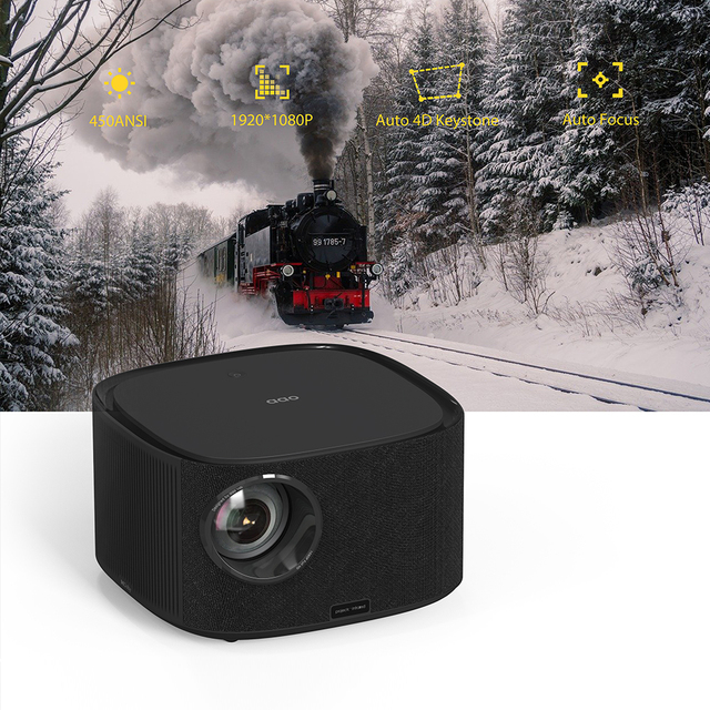 4K 1080P Laser 30000 Lumens 320ANSI With Speakers Mobile HD Auto Focusing LED LCD Portable Mobile Phone Projector