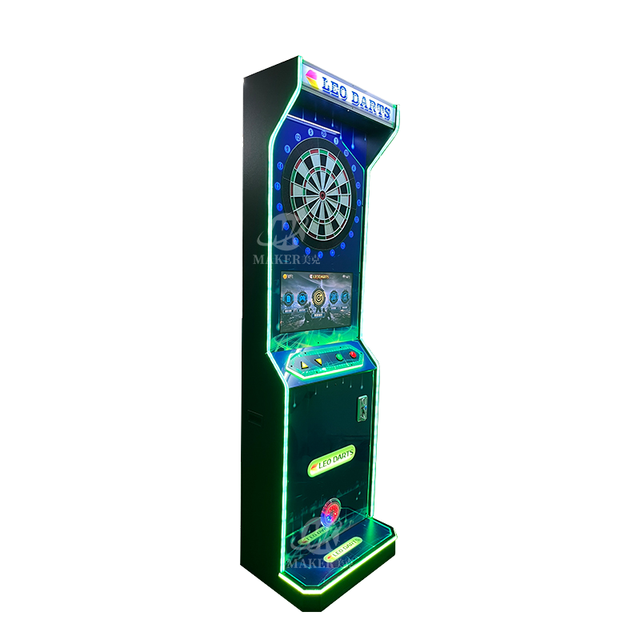 Maker Custom Popular Commercial Coin Operated Electronic Arcade Dart Board Machine Indoor Sport Entertainment Darts Game Machine