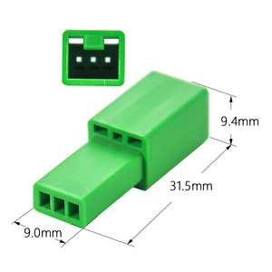 JAE IL-AG5 2-8ピングリーン自動車コネクタキットIPXX密封された男性女性セットヘッドライトワイヤーハーネス2.5mmピッチPBT GF - Product Image 2