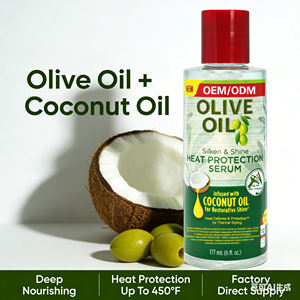 Suero para el Cabello con Aceite de Oliva Natural y Aceite de Coco, Protección Contra el Calor, Reparación Capilar, Producto Vegano para el Cuidado del Cabello al por Mayor, para Todo Tipo de Cabello - Product Image 3