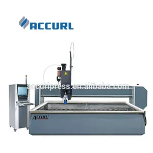 High quality cnc stainless steel water jet cutter, granite cutting machine price