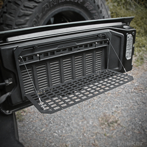 Tailgate Table for <strong>Jeep</strong> Wrangler JK JL Accessories Rear Foldable <strong>Cargo</strong> Shelf for <strong>Jeep</strong> Tactical Molle Panel - Product Image 1