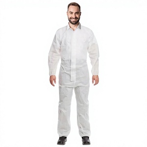 Overoles de Protección Desechables Mangoes Fashion, Clase 1 ANSI, Impermeables, para Hombre y Mujer, Talla Grande, 60 GSM, Ropa de Seguridad Reflectante - Product Image 1