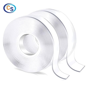 Nastro <span class=keywords><strong>Biadesivo</strong></span> Nano Trasparente, Adesivo Acrilico Forte, Riutilizzabile, Impermeabile, Rimovibile, Durevole, Personalizzabile, Lavabile - Product Image 2