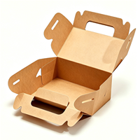 Offre Spéciale – Boîte d'emballage pliable et portable en papier écologique pour pâtisseries, desserts et plats à emporter