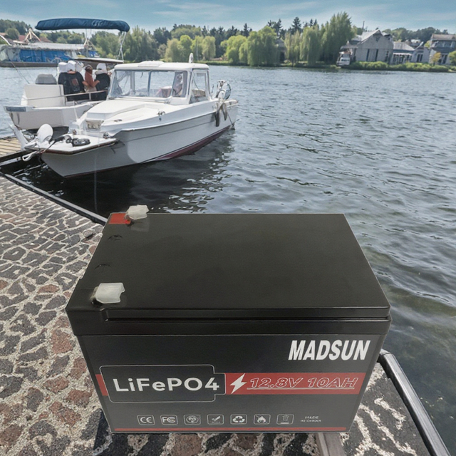 Madsun Quality Cheapest 12V 100Ah 200Ah Camper Battery Prismatic LiFePO4 Battery