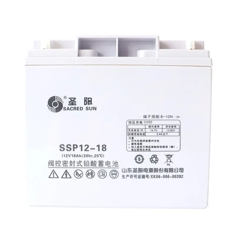 Sacred Sun SP12-18 Lead Acid Battery 12V18Ah For UPS Power Communication Solar Energy Storage Power System