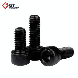 Oxyde noir de qualité supérieure M5 classe 12.9 DIN 912 <span class=keywords><strong>EN</strong></span> <span class=keywords><strong>ISO</strong></span> <span class=keywords><strong>4762</strong></span> vis à tête cylindrique à six pans creux boulon à douille anti-desserrage - Product Image 3