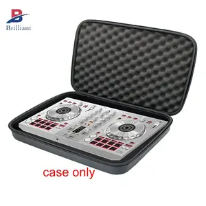 Shopkeeper recommended pioneer console mixer case xdj xz professional dj controller case with belt